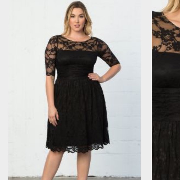 kiyonna luna lace dress